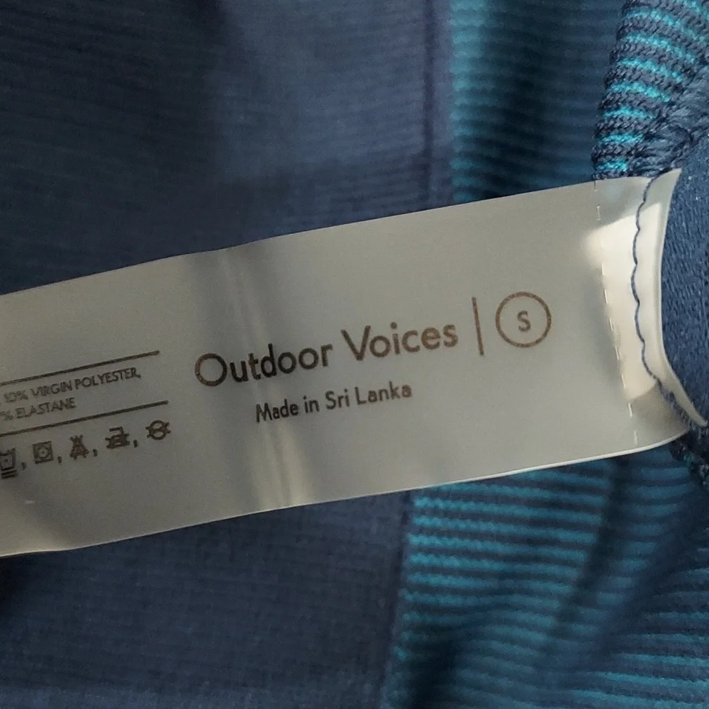 Outdoor Voices stylish blue